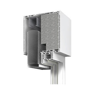 Raffstore Kasten Aufbau