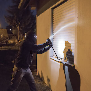 Rollladenpanzer für besonderen Schutz